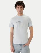 GUESS Tricou M6GI11 K2992 Albastru celest Slim Fit