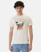 GUESS Tricou M6GI33 K3310 Écru Regular Fit