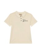 GUESS Tricou polo L6GP01 K9WF4 Écru Regular Fit