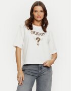 GUESS Tricou V4YI06 I3Z14 Écru Boxy Fit