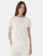 GUESS Tricou V4YI09 J1314 Écru Oversize