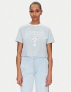GUESS Tricou V5GI18 I3Z14 Albastru celest Boxy Fit
