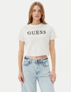 GUESS Tricou V5GI19 I3Z14 Écru Regular Fit