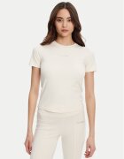 GUESS Tricou V5RI10 KCD02 Écru Regular Fit