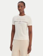 GUESS Tricou V6GI06 K2967 Écru Regular Fit
