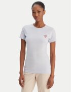 GUESS Tricou W2YI44 J1314 Albastru celest Regular Fit