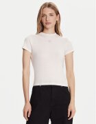 GUESS Tricou W5BP07 KCGM2 Écru Slim Fit