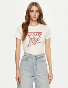 GUESS Tricou W5RI10 I3Z14 Écru Regular Fit