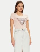 GUESS Tricou W5RI22 J1314 Écru Regular Fit