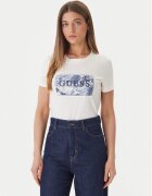 GUESS Tricou W6GP02 K2753 Écru Regular Fit
