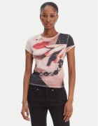GUESS Tricou W6RI49 KCCG0 Regular Fit