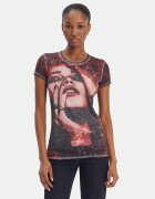 GUESS Tricou W6RI50 KCCG0 Regular Fit