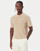 GUESS Tricou Z6BI02 K6531 Bej Regular Fit