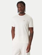 GUESS Tricou Z6RI07 J1314 Écru Regular Fit