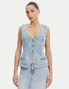 GUESS Vestă elegantă W5GN89 D5B96 Regular Fit