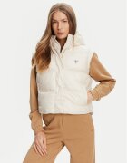 GUESS Vestă W5YL11 WHDO2 Écru Regular Fit