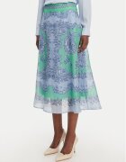 Hale Bob Fustă midi with silk Winslow 61LU440A Regular Fit