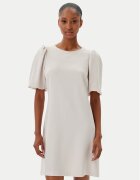 Haveone Rochie cocktail AFS-N019 Écru Regular Fit