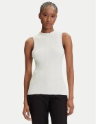 Hugo Bluză Sarepilk 50542597 Écru Slim Fit