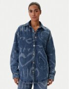 Hugo cămașă de blugi Garesa_4_B 50553558 Oversize
