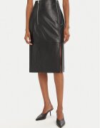 Hugo Fustă din piele Leomira 50542308 Regular Fit