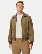 Hugo Geacă de piele 50567441 Regular Fit