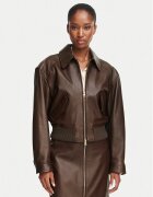 Hugo Geacă de piele Laceila 50563072 Regular Fit