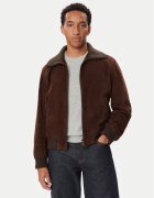 Hugo Geacă de piele Laines 50567441 Regular Fit