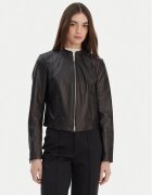 Hugo Geacă de piele Lasari 50555743 Regular Fit