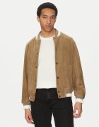 Hugo Geacă de piele Ledam 50534326 Relaxed Fit