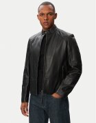 Hugo Geacă de piele Likos 50564039 Slim Fit