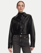 Hugo Geacă din imitație de piele Anilena-1_B 50563267 Relaxed Fit