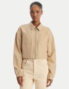 Hugo Jachetă cămașă Aribabi-1 B 50552372 Bej Oversize
