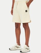 Hugo Pantalon scurți din material Despen_RB 50559712 Écru Relaxed Fit