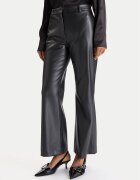 Hugo Pantaloni din imitație de piele Hamunelle-1 50546824 Flare Fit