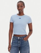 Hugo Tricou Baby 50510749 Albastru celest Slim Fit
