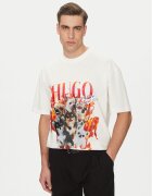 Hugo Tricou Dugie 50538259 Écru Oversize