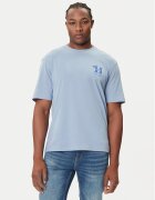 Hugo Tricou Nedix 50543483 Albastru celest Regular Fit