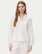 Hunkemoller Cămașă pijama Jacquard Hearts 301436 Relaxed Fit