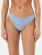 Hunkemoller Chilot tanga Lola 300923 Albastru celest