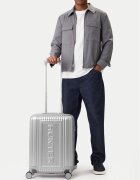 Hunter Valiză de cabină CEO--S-002-08-SILVER Argintiu