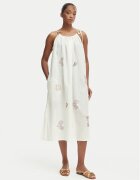 ICONIQUE Rochie de vară Ava IC26-017 Écru Relaxed Fit