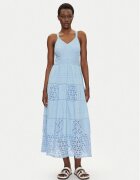 ICONIQUE Rochie de vară IC25-064 Albastru celest Regular Fit