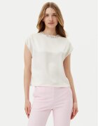Imperial Bluză RIC3JBA Écru Regular Fit