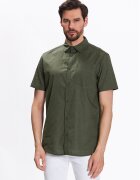 INDICODE Cămașă Glow 20-316 Verde Regular Fit