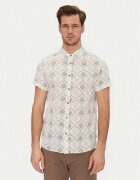 INDICODE Cămașă Haiko 20-529 Bej Slim Fit