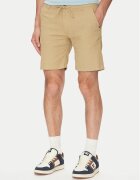 INDICODE Pantalon scurți din material Inerwilo 70-815 Bej Slim Fit