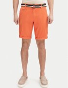 INDICODE Pantalon scurți din material Royce 70-039 Portocaliu Slim Fit