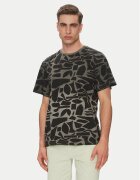 INDICODE Tricou Avarua 41-102 Negru Regular Fit