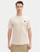 INDICODE Tricou Carlsin 41-121 Bej Regular Fit